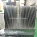 Aluminium Spatula Heatsink Profil Rendah dengan Garis Tembaga